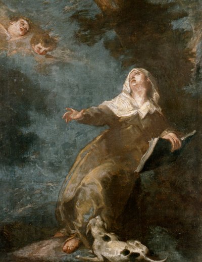St Margaret of Cortona by Giuseppe Bazzani