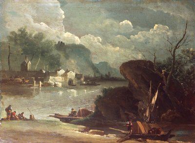 Fantastic Landscape by Giuseppe Bernardino Bison