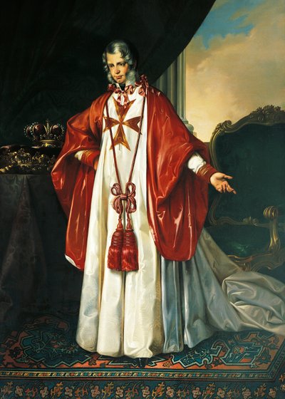 Portrait of Leopold II, Grand Duke of Tuscany by Giuseppe Bezzuoli