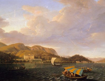 Villa Carlotta in Tremezzo on Lake Como by Giuseppe Bisi