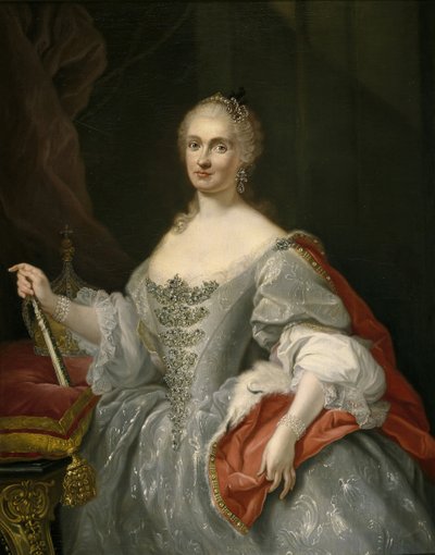 Maria Amalia of Saxony, Queen of Naples by Giuseppe Bonito
