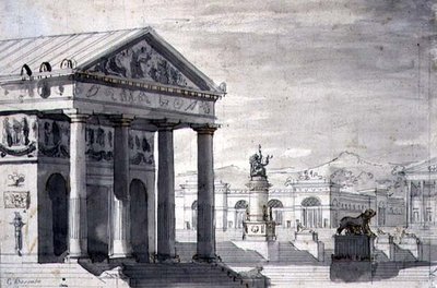 Neo-Classical Stage Set by Giuseppe Borsato