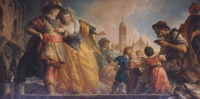 Story of Gualtiero, Count of Angers by Giuseppe Cades