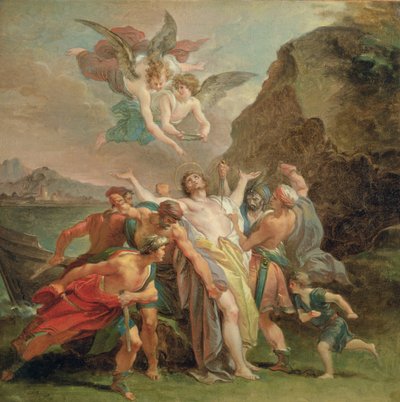 The Martyrdom of the Blessed Signoretto Alliata, c.1794-6 by Giuseppe Cades