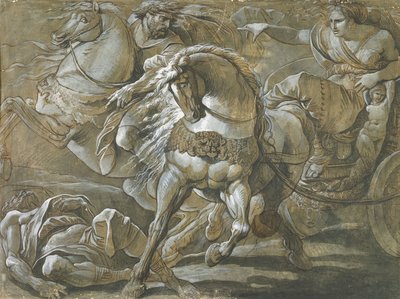 Tullie in his Chariot by Giuseppe Cades