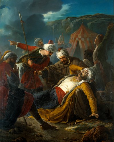 Death of Dragut, The Great Siege of Malta in 1565 by Giuseppe Cali
