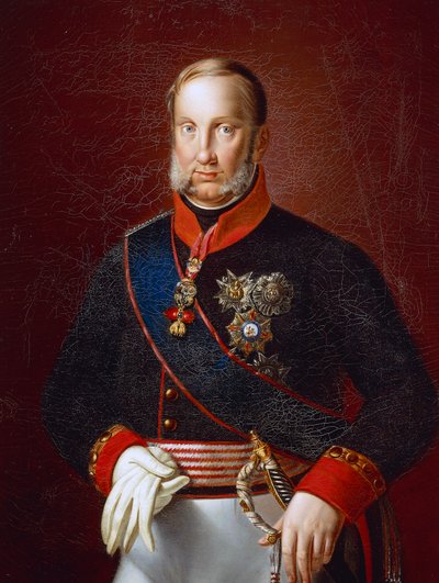 Portrait of Francis I of Two Sicilies by Giuseppe Cammarano