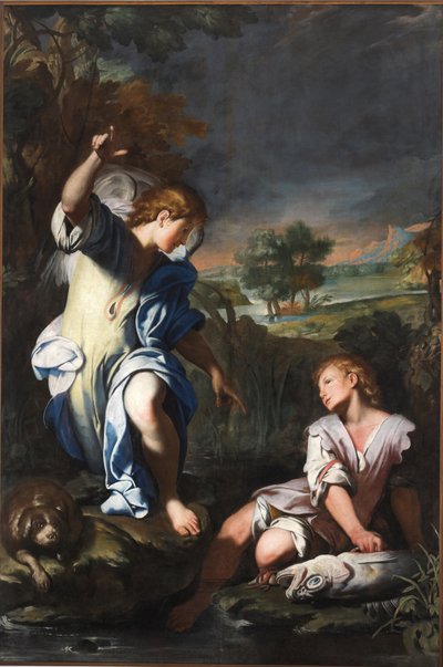 Tobias and the Angel by Giuseppe Castiglione
