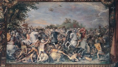 Battle against the inhabitants of Veii and Fidenae by Giuseppe Cesari