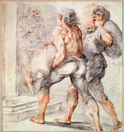Study of Tax Collectors by Giuseppe Cesari