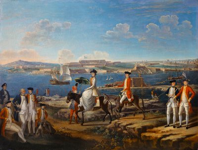 Lady Johnstone, wife of the Governor of Menorca, c.1771 by Giuseppe Chiesa