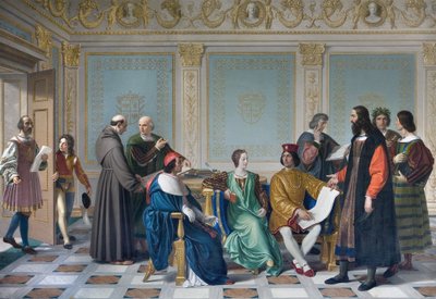The Artists of the Court of Ludovic Marie Sforza Known as the More by Giuseppe Diotti