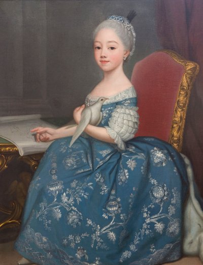 Portrait of Marie Josephine of Savoy (1753-1801), future Countess of Provence by Giuseppe Duprà