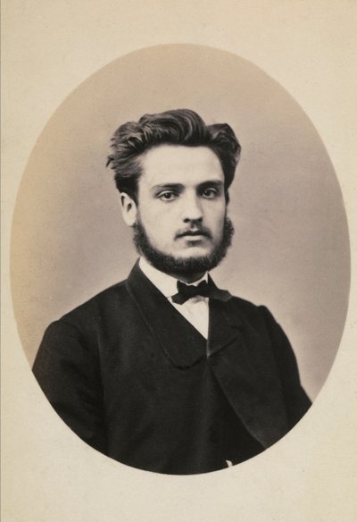 Portrait of the French Photographer Gustave Eugene Chauffourier by Giuseppe Incorpora