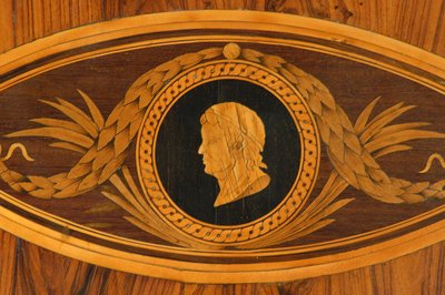 (detail) top of a table by Giuseppe Maggiolini