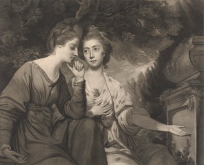 Mrs. Harriet Bouverie and Mrs. Frances Ann Crewe by Giuseppe Marchi