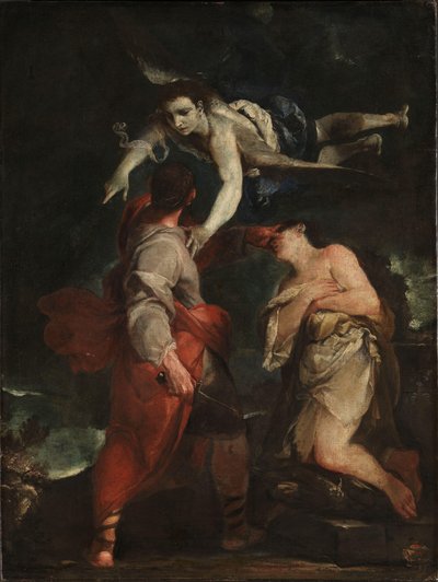 The Sacrifice of Abraham by Giuseppe Maria (1665 1747) Crespi