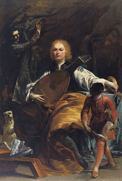 Portrait of Count Fulvio Grati by Giuseppe Maria Crespi
