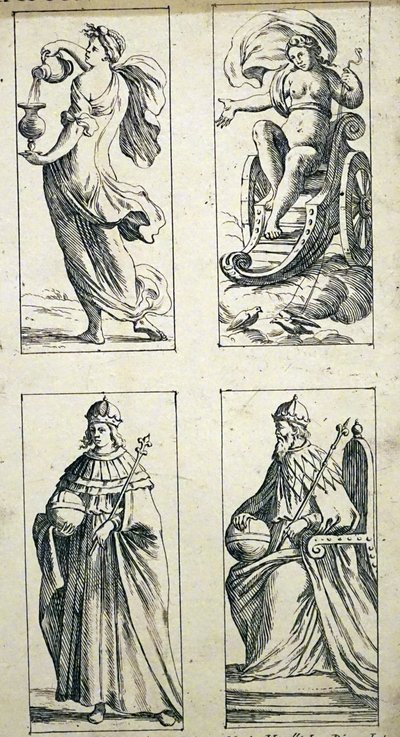 17th Century tarot cards by Giuseppe Maria Mitelli by Giuseppe Maria Mitelli