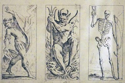 17th Century tarot cards by Giuseppe Maria Mitelli