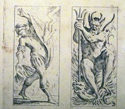 17th Century tarot cards by Giuseppe Maria Mitelli