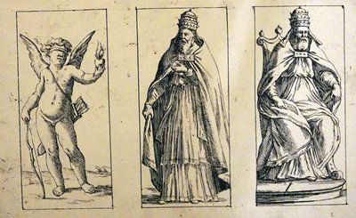 17th Century tarot cards by Giuseppe Maria Mitelli