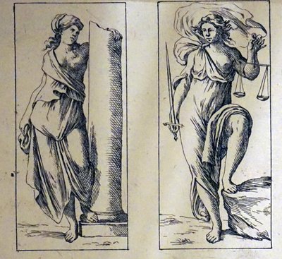 17th Century tarot cards by Giuseppe Maria Mitelli