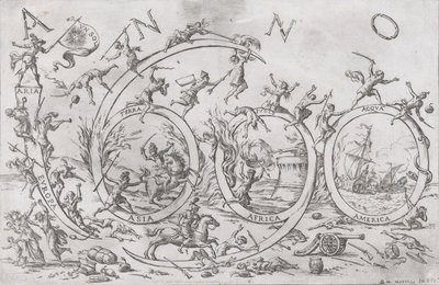Anno 1690 by Giuseppe Maria Mitelli