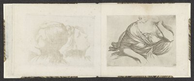 Upper Body of a Woman by Giuseppe Maria Mitelli