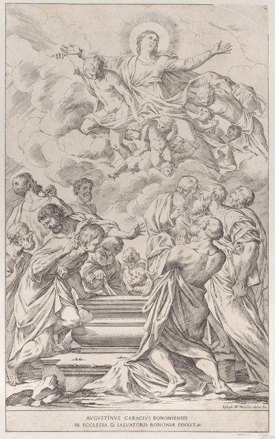 Plate 2: the Assumption of the Virgin by Giuseppe Maria Mitelli