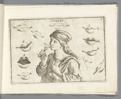 Taste by Giuseppe Maria Mitelli