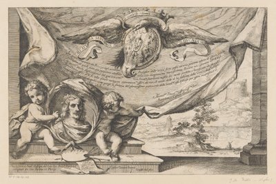 Ode to Artist Guercino (Landscapes Designed by Guercino) by Giuseppe Maria Roli