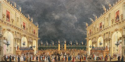 Festival at Cascine in Honor of Ferdinand III of Lorraine by Giuseppe Maria Terreni