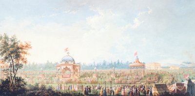 Race at Cascine by Giuseppe Maria Terreni