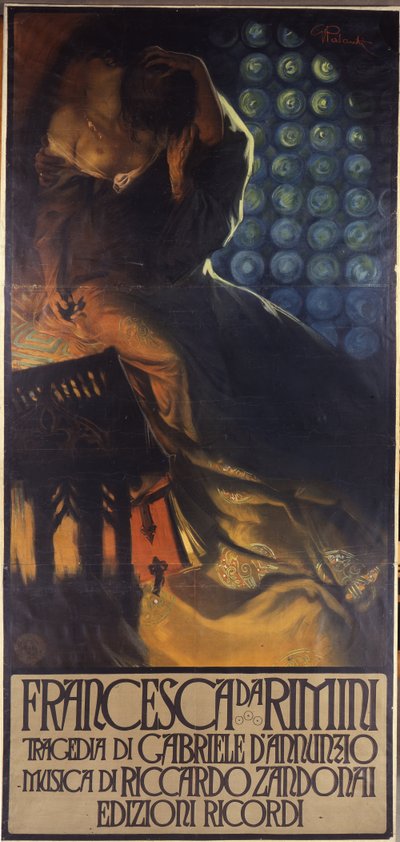 Francesca da Rimini composed by Riccardo Zandonai and written by Gabriele D