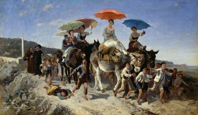 Wedding Procession by Giuseppe Palizzi