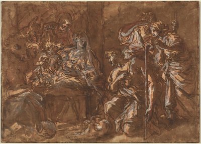 The Adoration of the Shepherds by Giuseppe Passeri