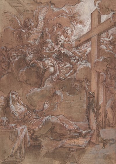 The Ecstasy of the Blessed Giacinta Marescotti, ca. 1675-1714 by Giuseppe Passeri