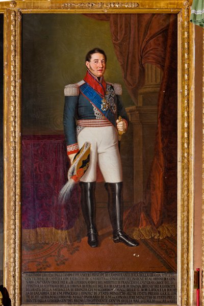 Lieutenant General of the Kingdom Antonio Lucchesi Palli by Giuseppe Patania