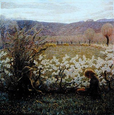Field in Bloom by Giuseppe Pellizza da Volpedo