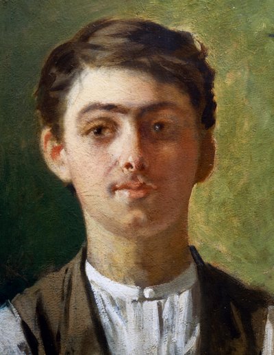 Self-Portrait as a Young Man by Giuseppe Pellizza da Volpedo