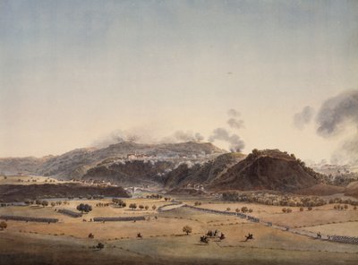 Battle of Dego, attack by Massena and Laharpe divisions, April 14 by Giuseppe Pietro Bagetti