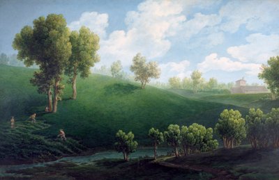 Fantastic landscape by Giuseppe Pietro Bagetti