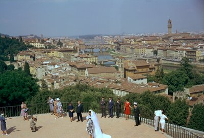 Florence from the Piazza Michelangelo by Giuseppe Poggi