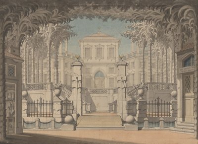 A Turkish Palace (Probably for Mozart