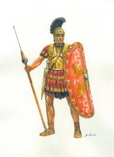 Ancient Rome: Praetorian Guard (illustration by Giuseppe Rava) by Giuseppe Rava