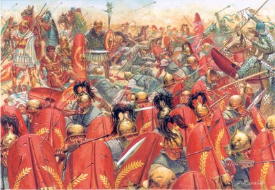 Battle of Carrhae by Giuseppe Rava