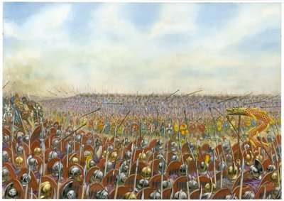 Battle of Adrianople by Giuseppe Rava