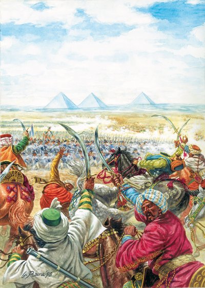Campaign of Egypt: The Battle of the Pyramids by Giuseppe Rava
