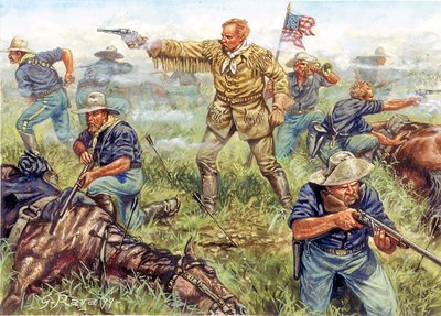 The Last Battle of George Armstrong Custer at the Battle of Little Big Horn by Giuseppe Rava